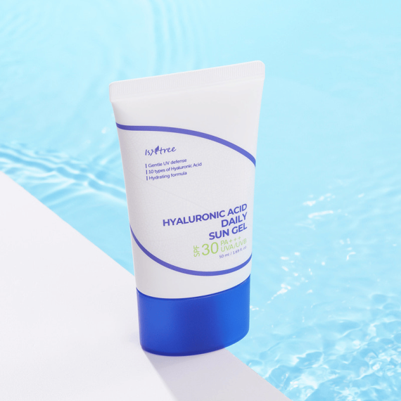Isntree Hyaluronic Acid Daily Sun Gelinis Kremas SPF 30+